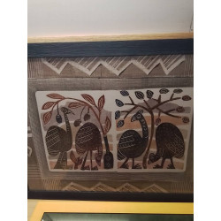 PEINTURE SUR TISSU LA PIECE