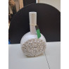 VASE BLANC MODERNE FLEURS