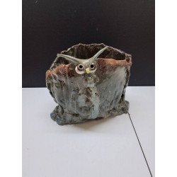 VASE CÉRAMIQUE HIBOU