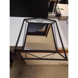 MIROIR METAL NOIR MM