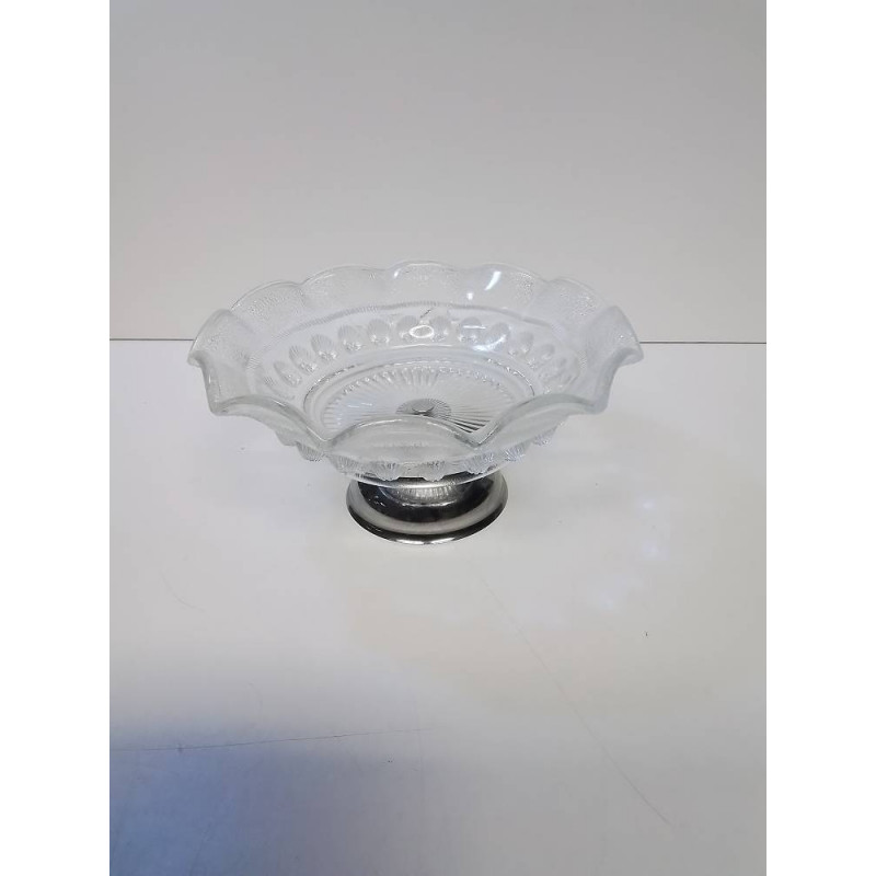 COUPE VERRE ET METAL ANGLAIS