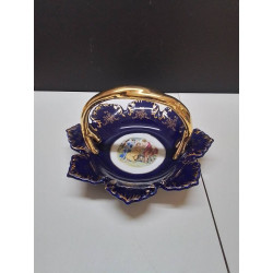 PLAT THUN CERAMIQUE BLEU