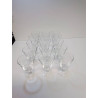 LOT VERRES MOTIF FLEURS