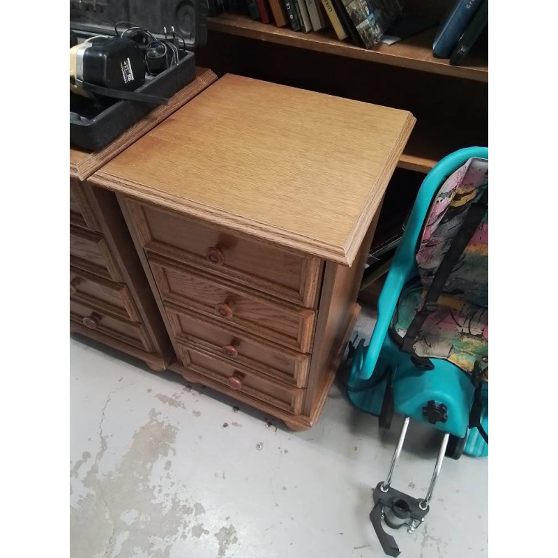 MEUBLE D’APPOINT 4 TIROIRS EN BOIS 