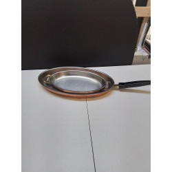 LOT PLAT ET POELE CUIVRE