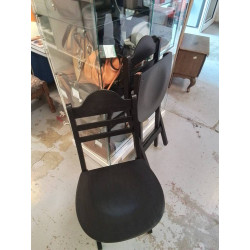 CHAISE PLIANTE NOIR LA PIECE