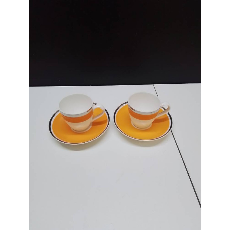 LOT 2 TASSES VINTAGE VILLEROY&BOCH 