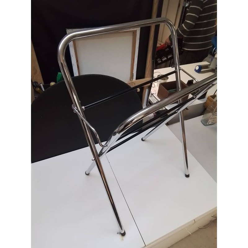 PORTANT A SERVIETTES VINTAGE METAL 