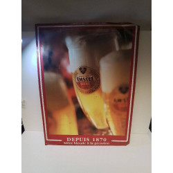 PLAQUE BIERE AMSTEL 