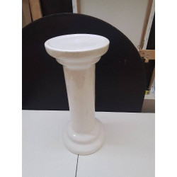 COLONNE BLANCHE EN CERAMIQUE 