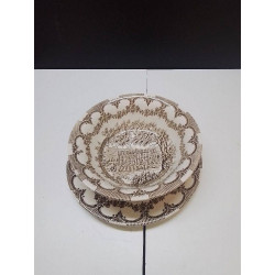 ASSIETTE + PLAT IRONSTONE 