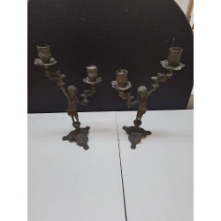 LOT DE CHANDELIERS CHÉRUBINS 