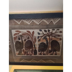 PEINTURE SUR TISSU LA PIECE