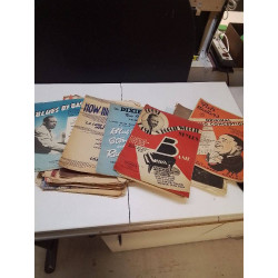 LOT DE LIVRES JAZZ ANCIEN