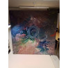 HUILE SUR TOILE ABSTRAITE 