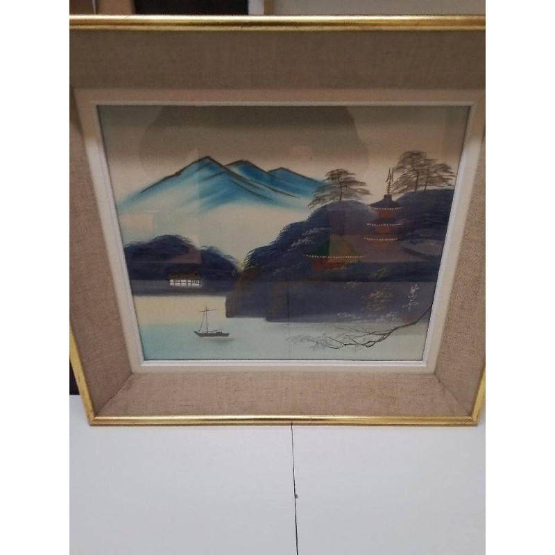 PEINTURE SUR SOIE 
