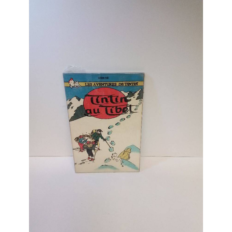 PLAQUE MURALE TINTIN AU TIBET 