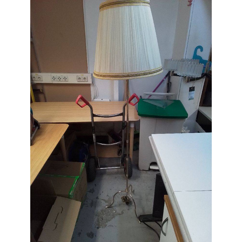 LAMPADAIRE METAL DORÉ 