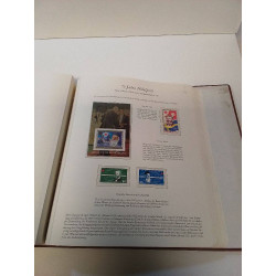 ALBUM TIMBRES PRIX NOBEL 