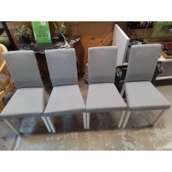 LOT 4 CHAISE MODERNE GRISE