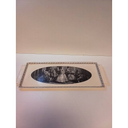 PLAT CÉRAMIQUE SARREGUEMINES 