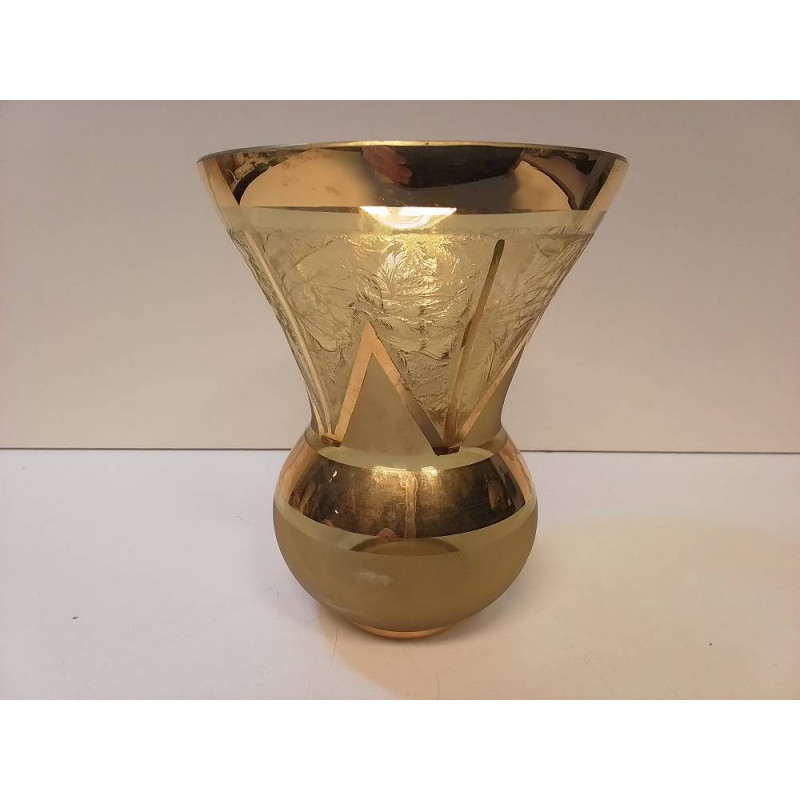 VASE DÉTAILS DORÉS 