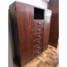 ARMOIRE PALISSANDRE ART DECO 