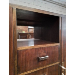 ARMOIRE PALISSANDRE ART DECO 