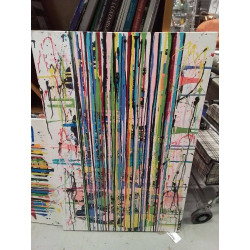 PEINTURE POP ART SIGNÉE OLSF LA PIECE 