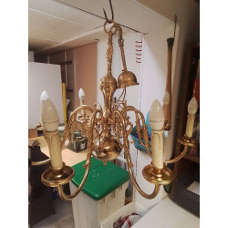 LUSTRE STYLE FLAMAND 