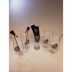 LOT VERRES HARD ROCK CAFE 
