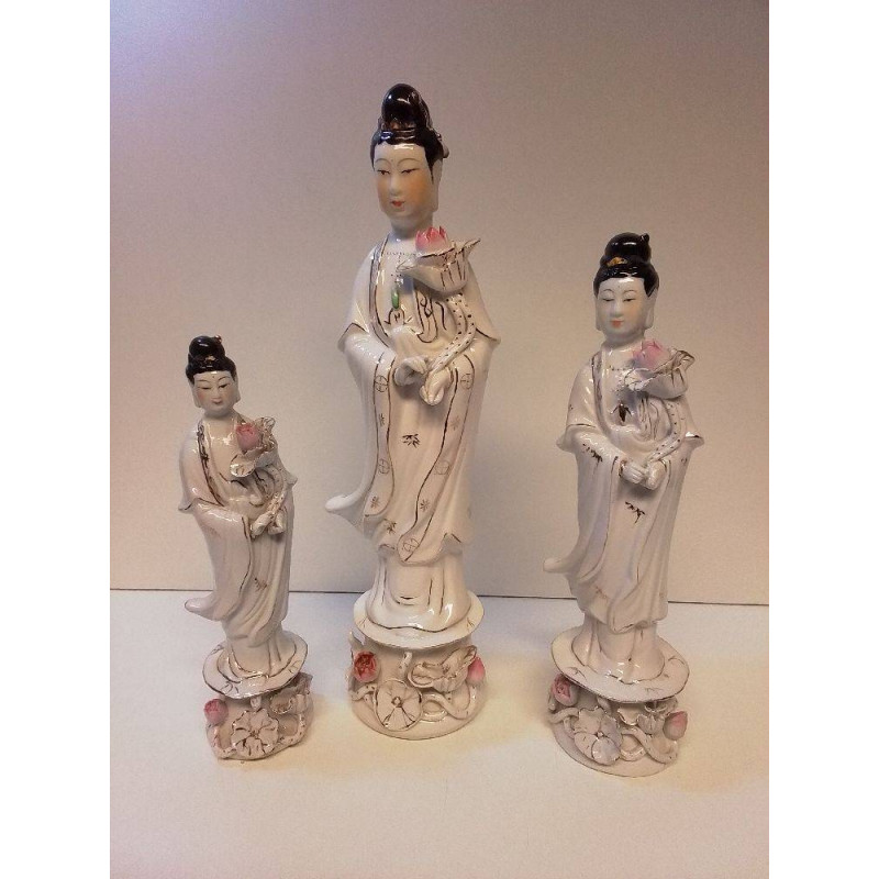 LOT DE STATUETTES CHINOISES 