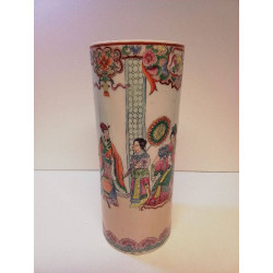 VASE MOTIF ASIATIQUE 