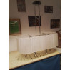 LUSTRE CHROME 6 FEUX GLO.MAN