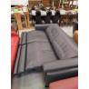 CANAPE 3 PLACES AVEC RELAX ELECTRIQUE  EN CUIR CUIRCENTER
