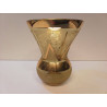 VASE DÉTAILS DORÉS 