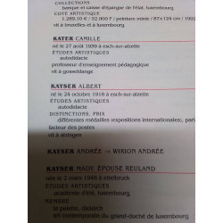 NATURE MORTE LUXEMBOURGEOISE SIGNÉE ALBERT KAYSER 