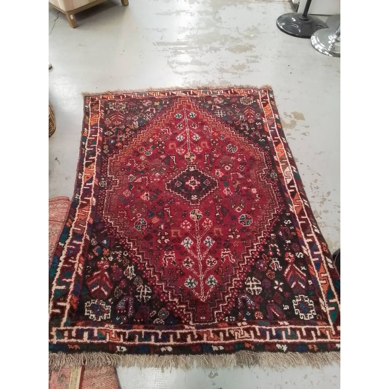 TAPIS TON ROUGE IRAN  167X125