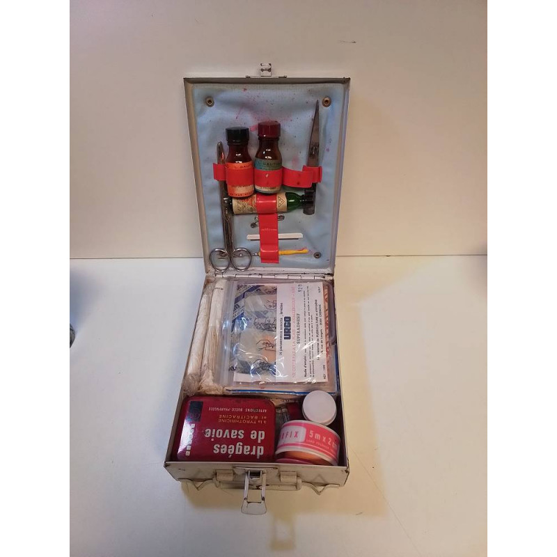 TROUSSE A PHARMACIE ANCIENNE 