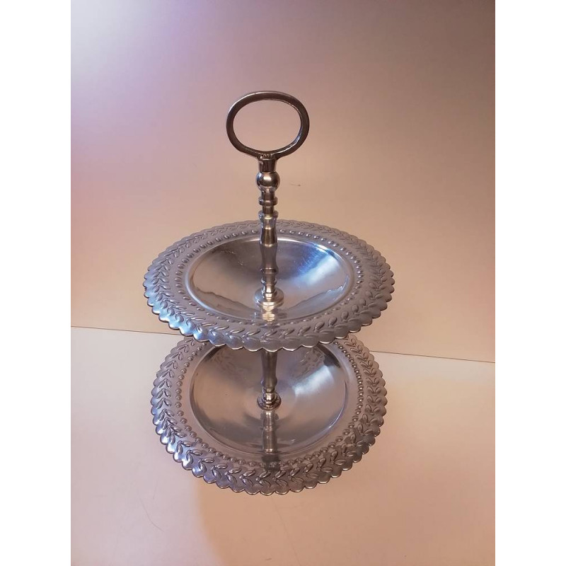 PLATEAU APÉRITIF METAL 