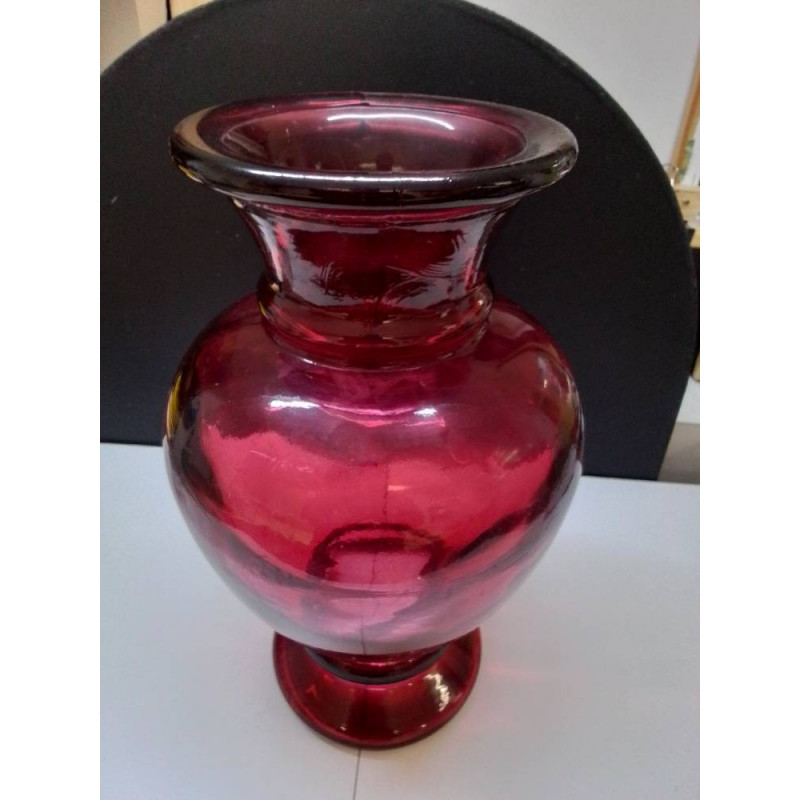 VASE ROUGE GM