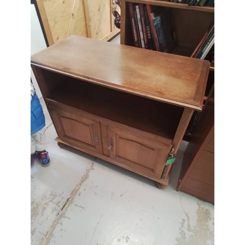 MEUBLE D’APPOINT 2 PORTES EN BOIS 