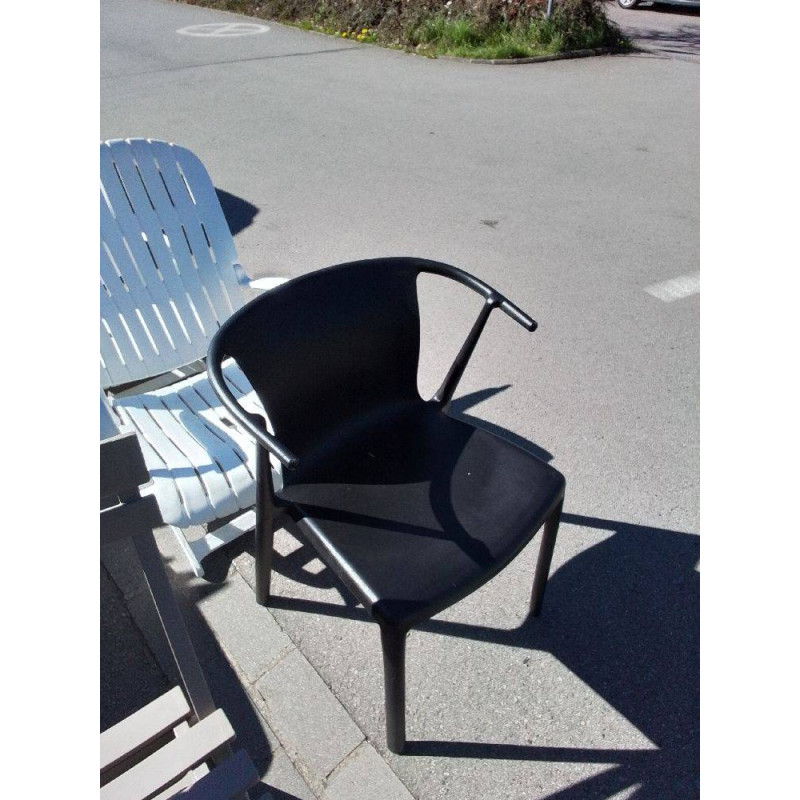 CHAISE DE JARDIN NOIR 