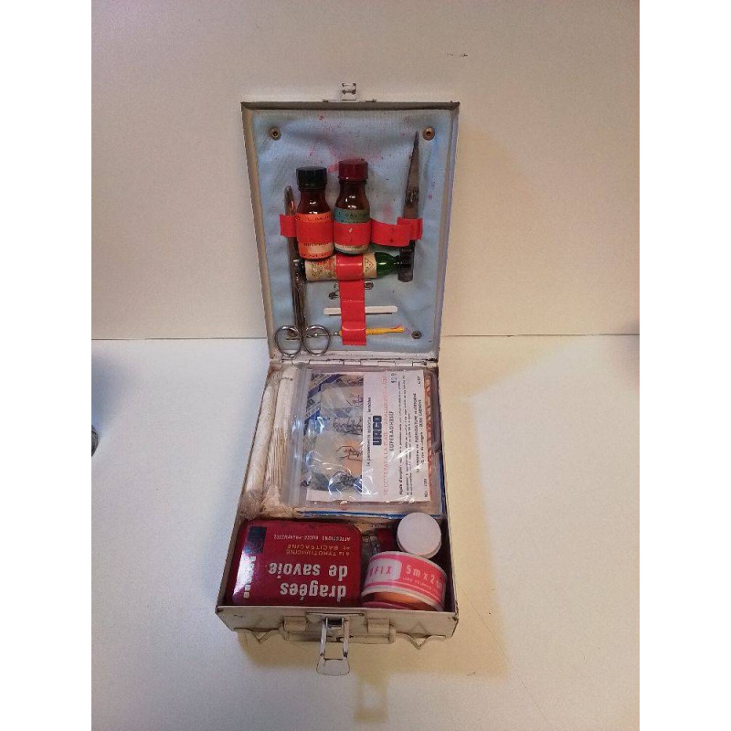 TROUSSE A PHARMACIE ANCIENNE 