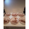 LOT D\'ASSIETTES VILLEROY ET BOCH TRAINS 