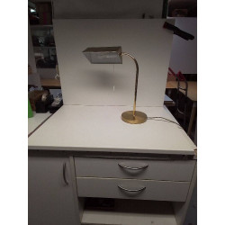LAMPE DE BUREAU DORE 