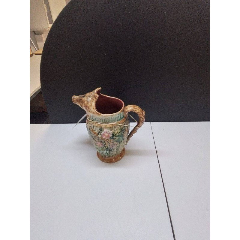 PICHET CÉRAMIQUE MOTIF FLEURS