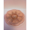PLAT ART DECO ROSE 