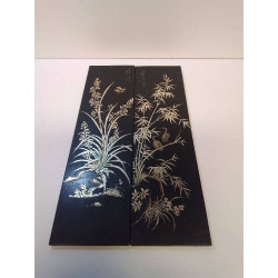 LOT PANNEAUX DECORATIF ANCIEN 