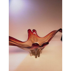 CENTRE DE TABLE ROUGE 
